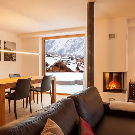 Elite Alpine Lodge - Apart & Breakfast Saas-Fee Exterior photo